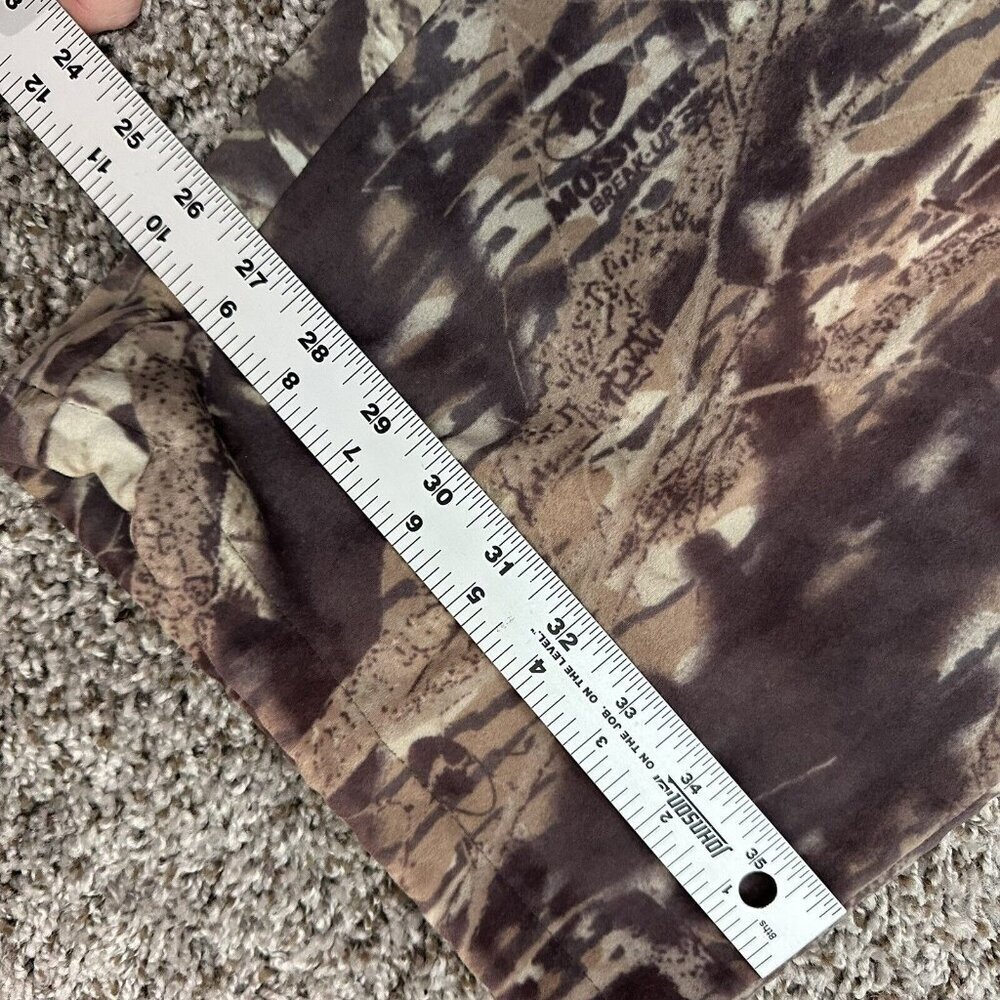 Vintage Woolrich Pants Mens XL Mossy Oak Break Up Camo Soft Shell‎ Lined Hunting - Picture 16 of 16